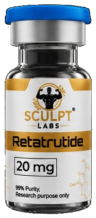 Sculpt Labs Retatrutide 20 mg research vial